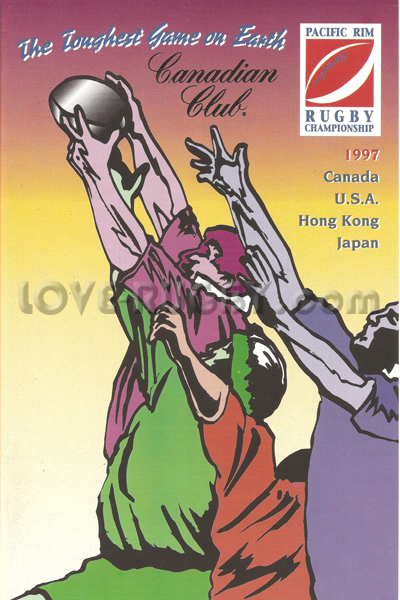 1997 Canada v Hong Kong  Rugby Programme